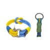 Yellow and Blue Reef Knot