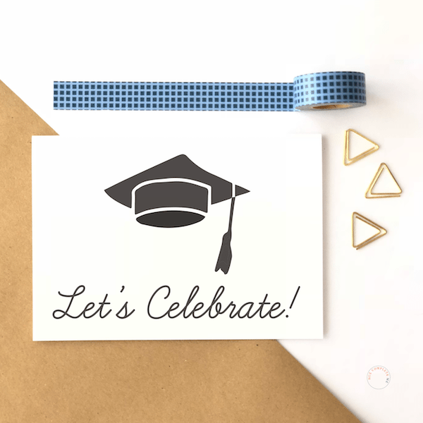 Let's Celebrate Graduation Card