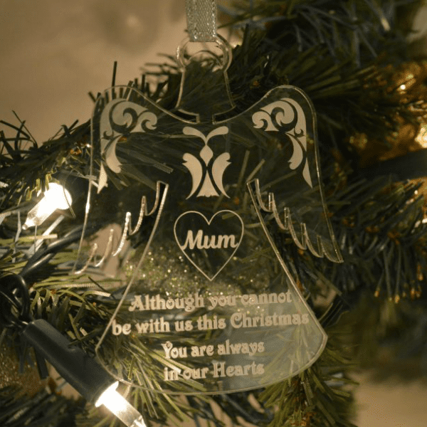 personalised christmas tree decoration