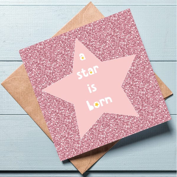 new baby girl cards