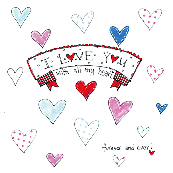 personalised valentines cards