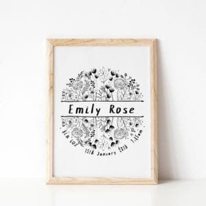 unique personalised baby gifts