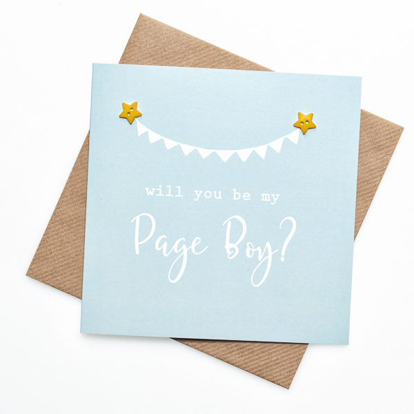 page boy cards