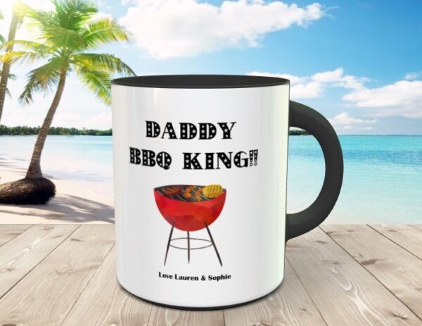 bbq king mug