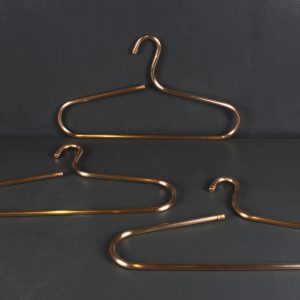 copper clothes hanger