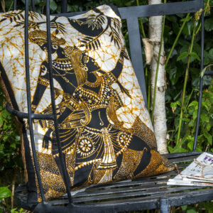 vintage batik cushions