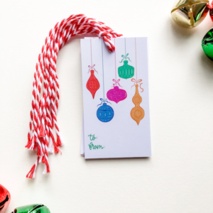 christmas decoration gift tags