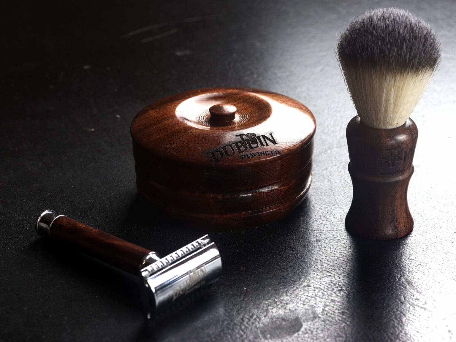 Shaving Kit For Men Wooden Shaving Set Made in Ireland Cuando