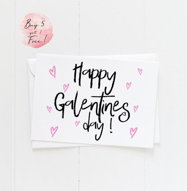 galentines day card