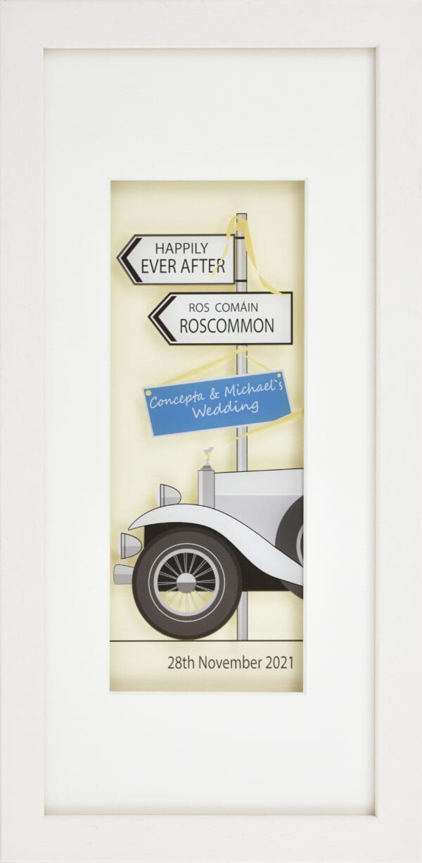 Personalised Wedding Frame
