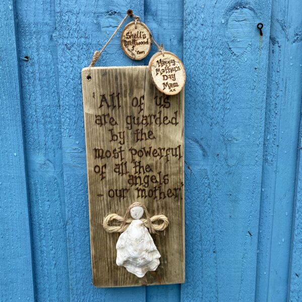 personalised angel plaques