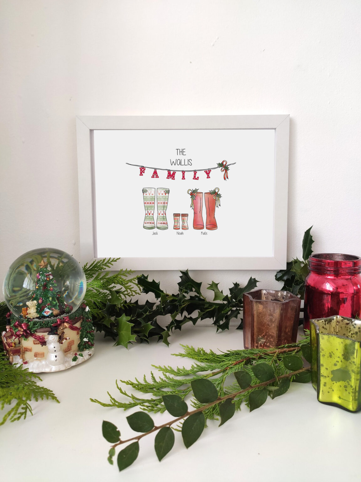 Personalised Family Christmas Gifts Made In Ireland Cuando
