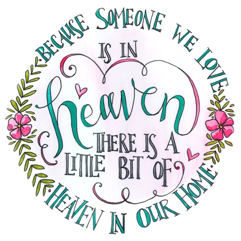 someone we love is in heaven