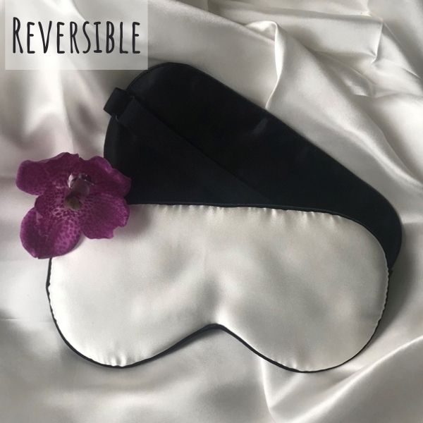 reversible silk sleep mask