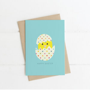 easter chick card
