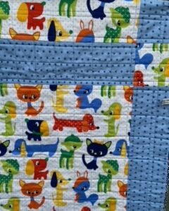 childrens patchwork quilt