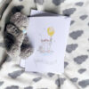 new baby welly boot greeting card
