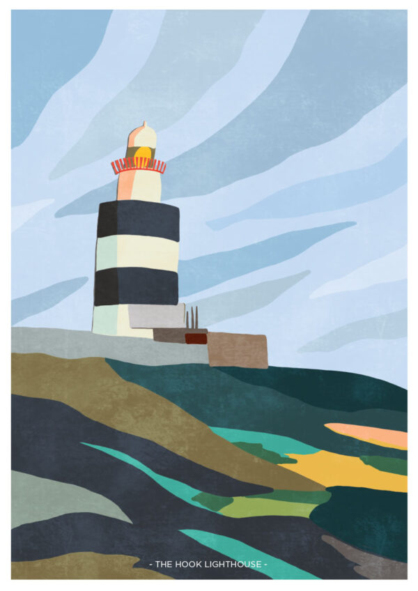 hook lighthouse print