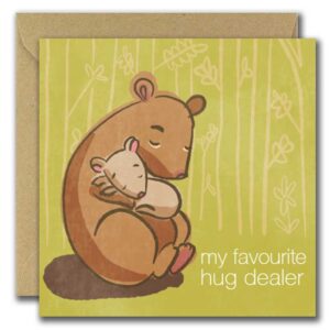 favourite hug card