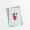 flowers mothers day card