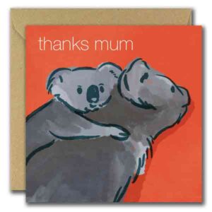 thanks mum card