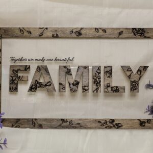 family quote frame