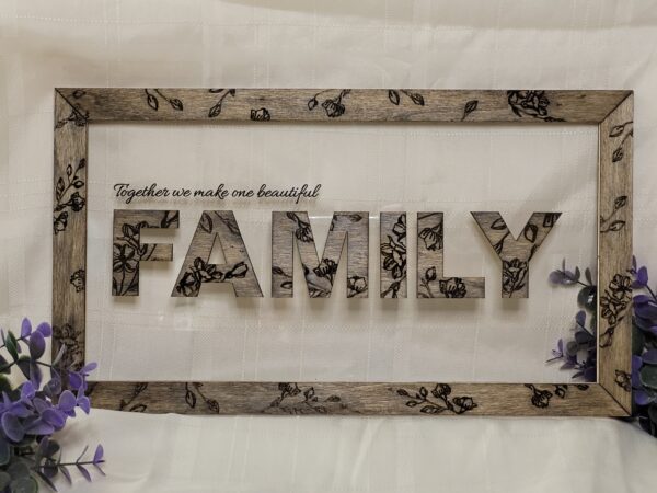 family quote frame