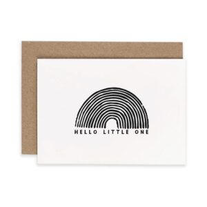 hello little one baby card