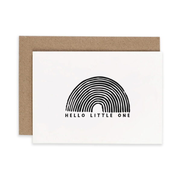 hello little one baby card