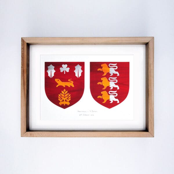 personalised family crest