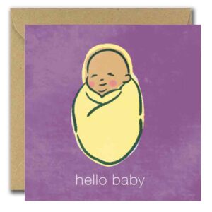hello baby card