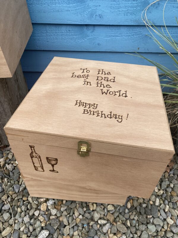 personalised wine box