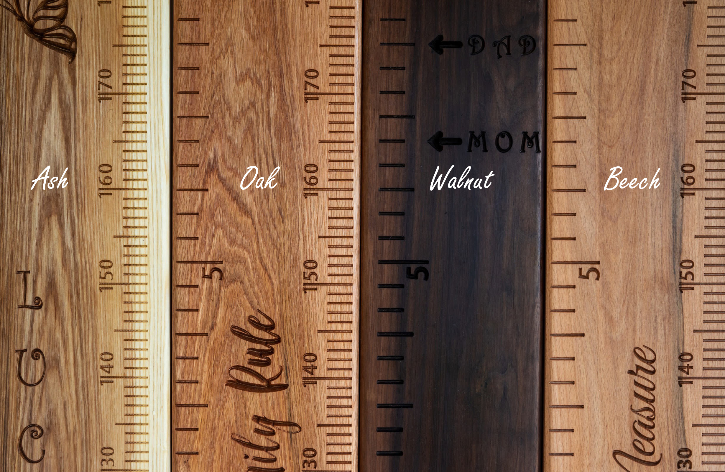Custom Name Growth Chart for Height Measurement animaux personnalisable avec prénom pour mesurer la croissance des enfants et des filles Mesureur de hauteur en bois pour mur jusqu'à 187 cm 