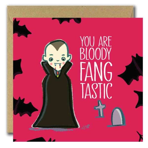 halloween greeting card