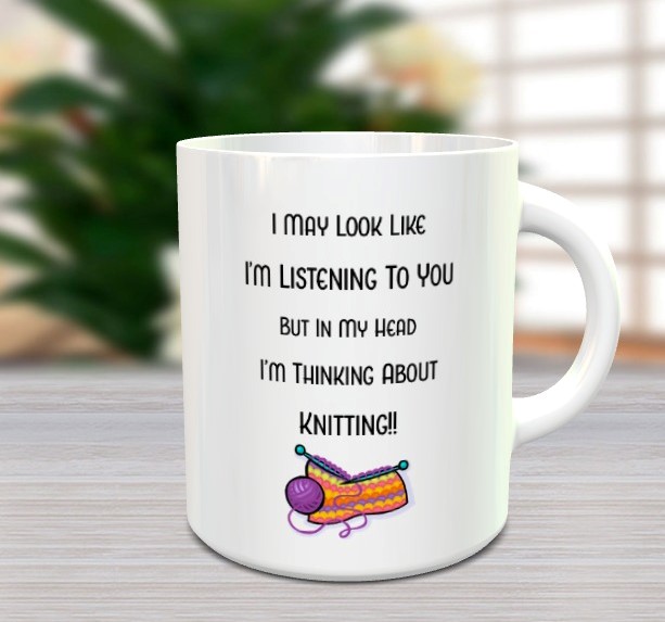 knitters mug