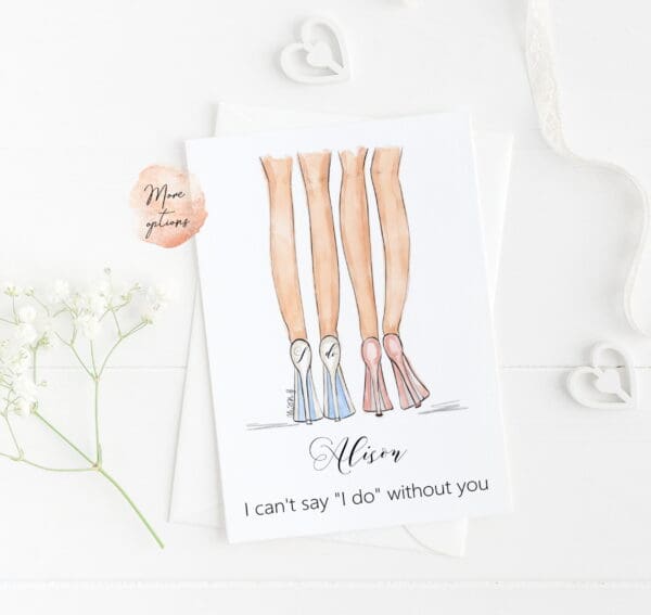 i can't say I do without you card