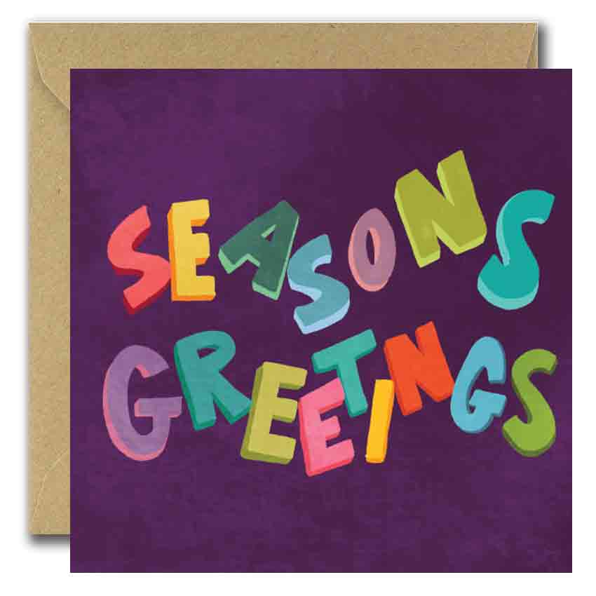 seasons greetings card