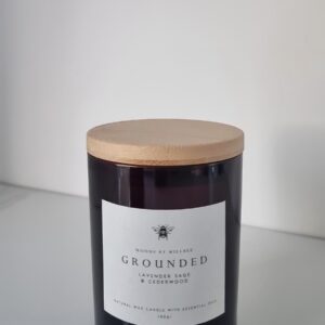 grounded scented candle