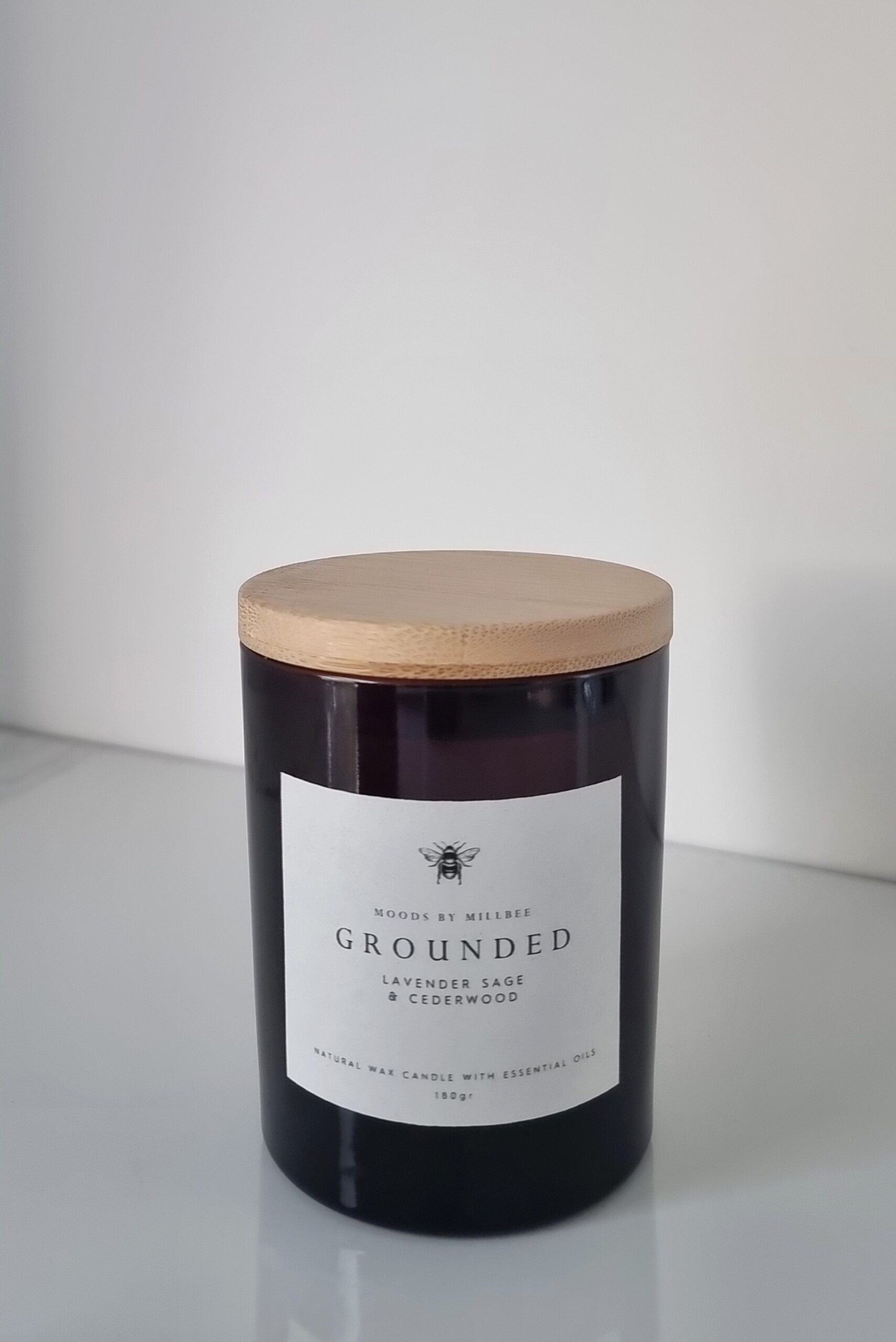 grounded scented candle