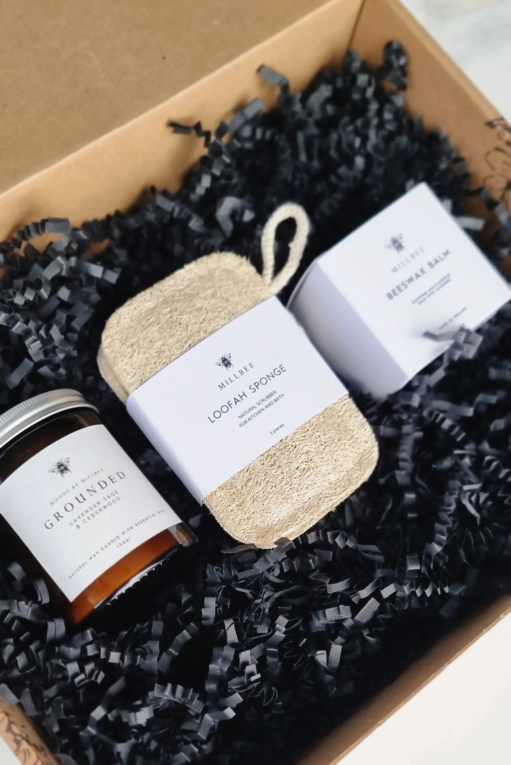 grounded candle gift set