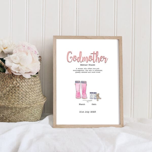 personalised godmother gift