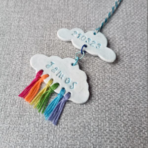 Personalised cloud Baby Decoration