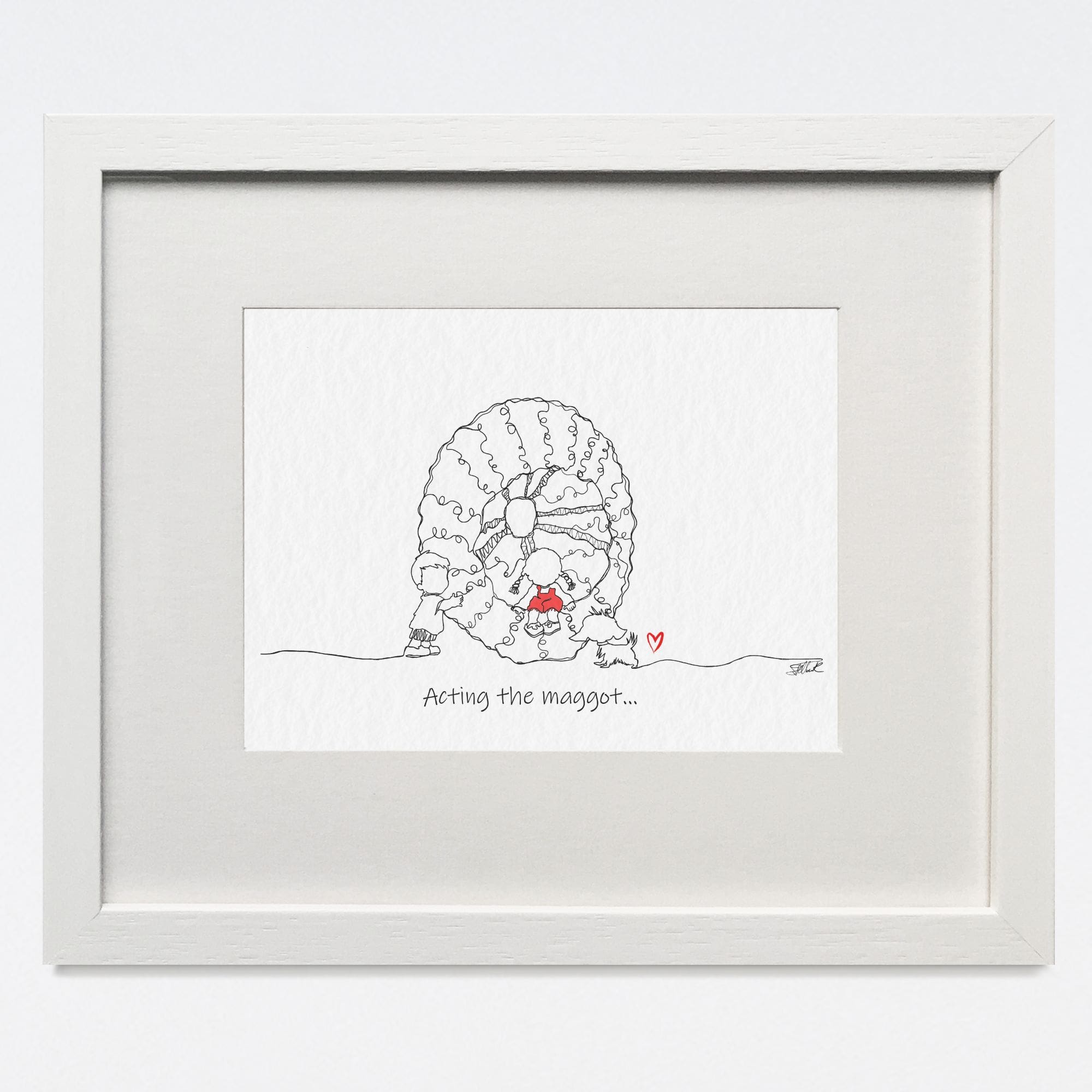 Line Drawing - 'May you always have a shell in your pocket' - Image 3