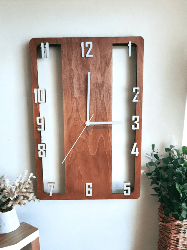 scandi wall clock