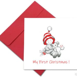 My First Christmas card