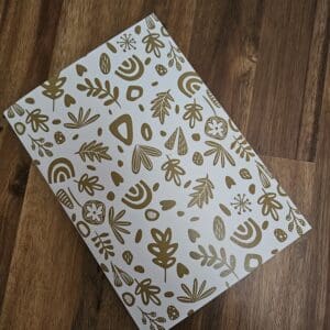 Rainbow Hand Bound Notebook