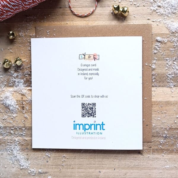 Custom Scratch Off Christmas Card | Watercolor Christmas crackers, Surprise Reveal - Image 4