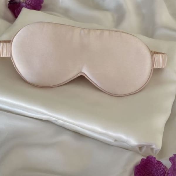 Silk-Pillowcase-and-Pink-Eyemask-Set