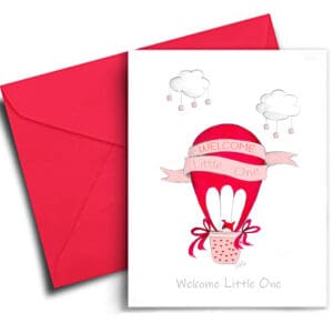 Welcome Little One card