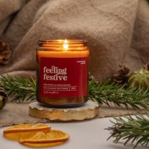 Feeling Festive Amber Jar Candle